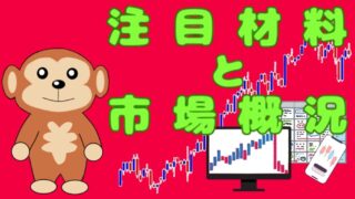 注目材料と市場概況